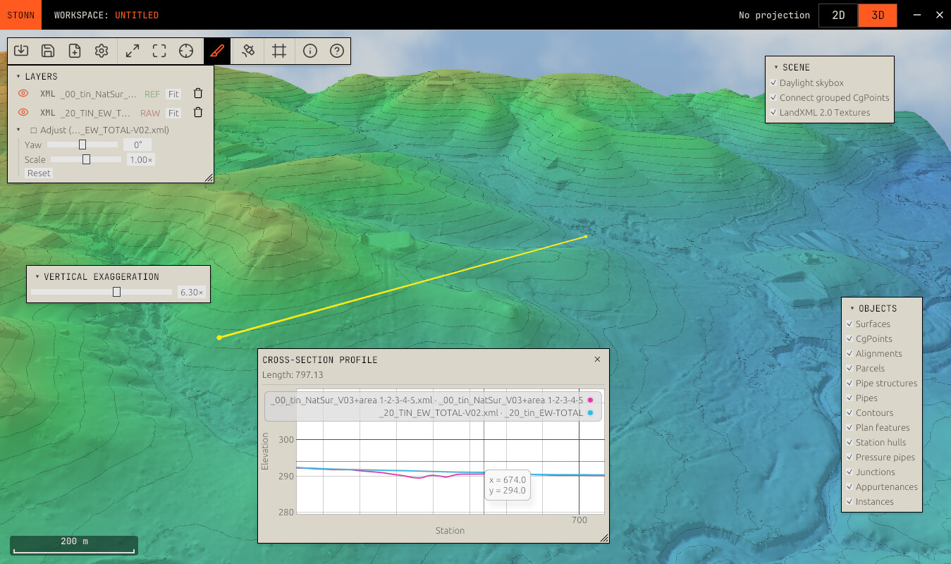 Inside Stonn — second viewer screenshot